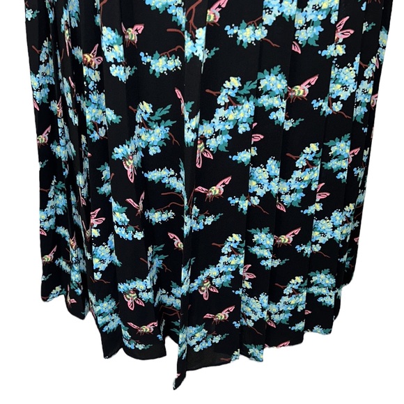 J. Crew Botanical Bees Pleated Midi Skirt - 4 - Picture 12 of 15